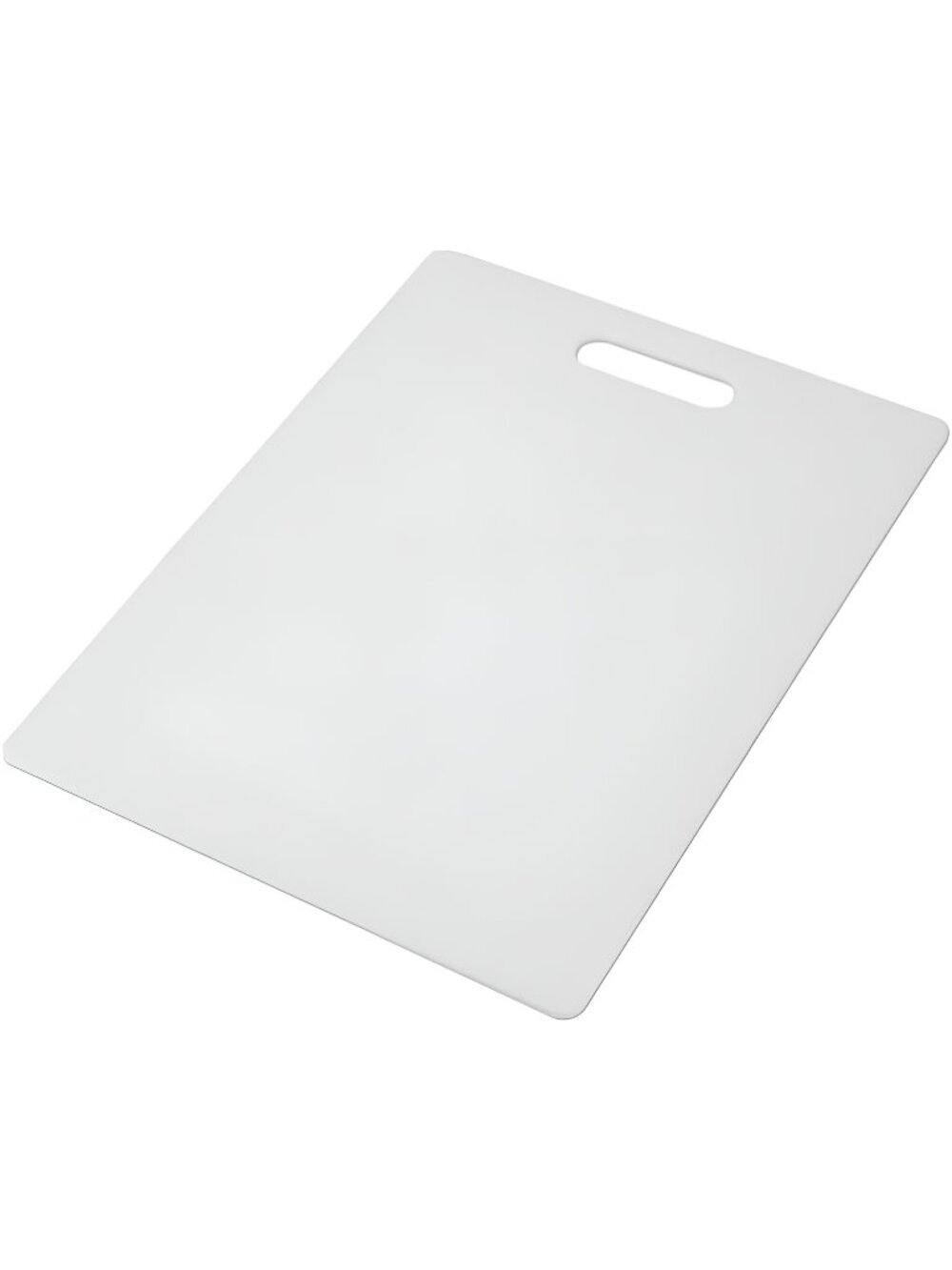 Large Cutting Board, Dishwasher- Safe Plastic Chopping Board, 11" by 14", White